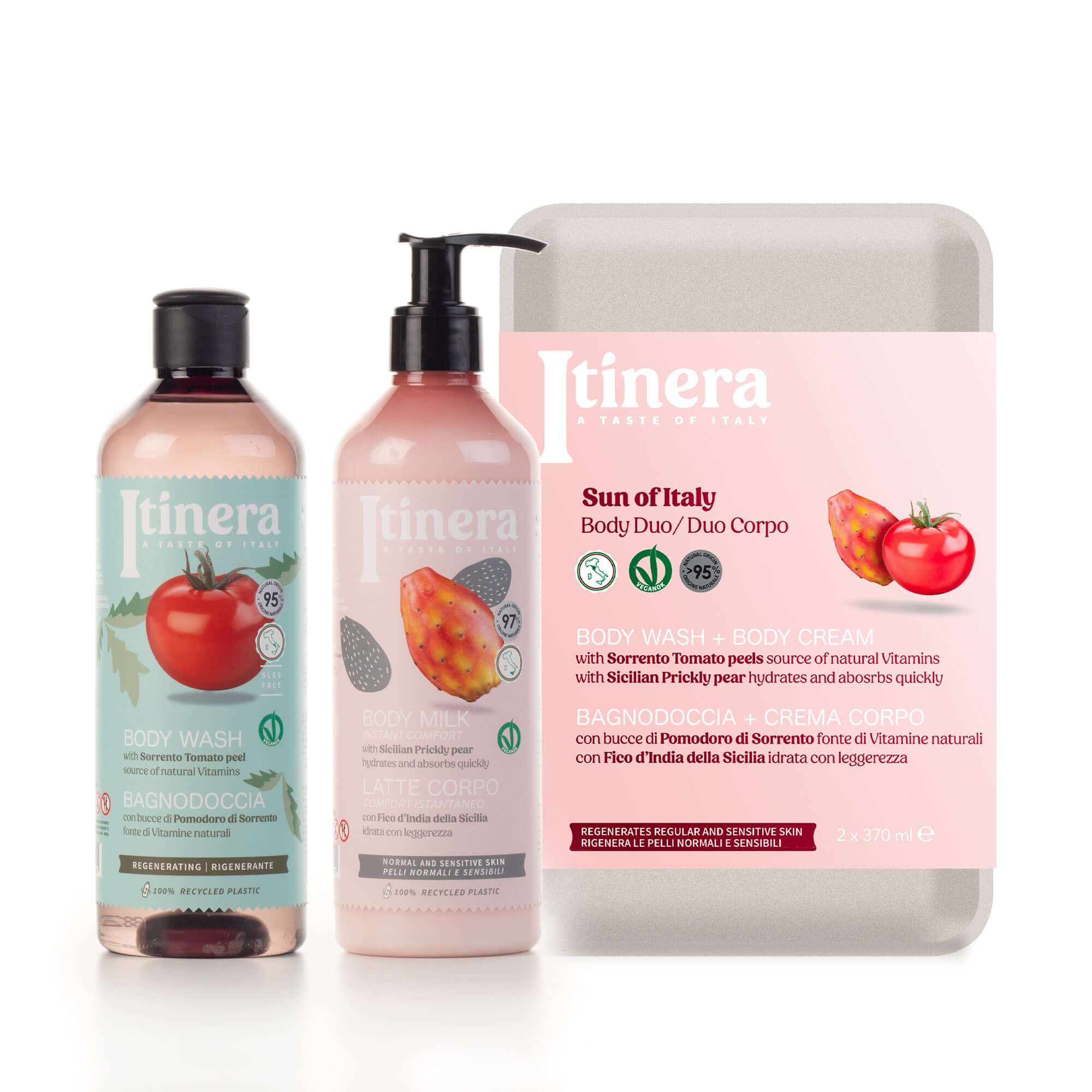 Itinera Sun Of Italy Kit (2 x 370 ml)