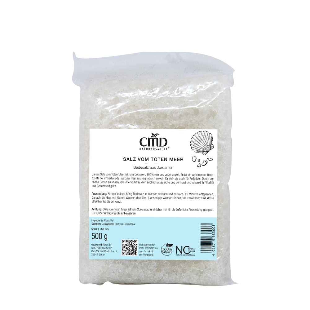 CMD Naturkosmetik Salz vom Toten Meer 500g