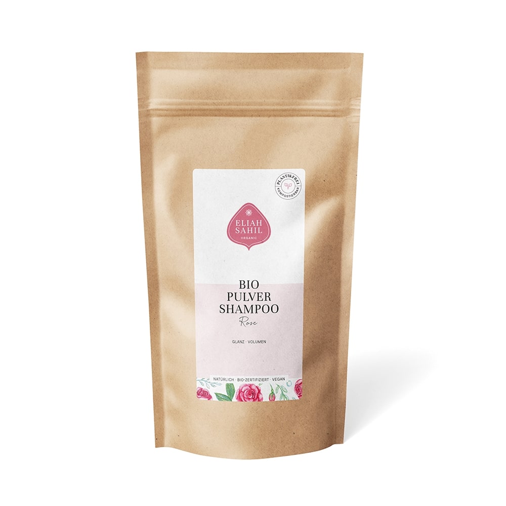 Eliah Sahil Organic Powder Shampoo Rose Refill 250g